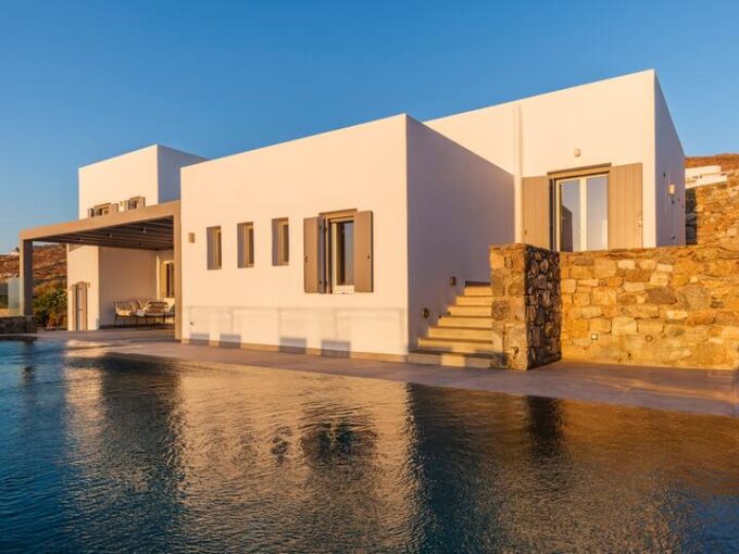 Ornos, Greece. Entire accommodation: villa